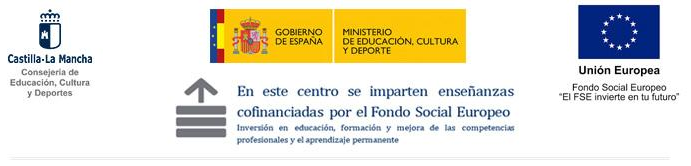 Enseñanzas cofinanciadas por el Fondo Social Europeo
